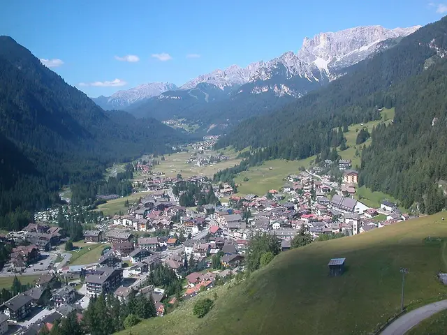 Il paese: Campitello di Fassa