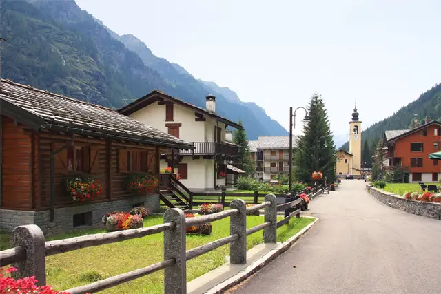 Il paese: Gressoney-La-Trinité