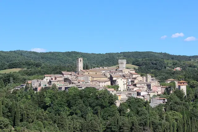 Il paese: San Casciano dei Bagni