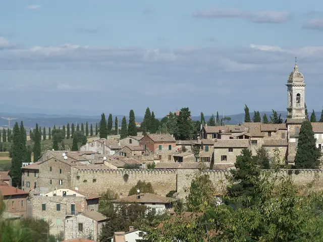 Il paese: San Quirico d'Orcia